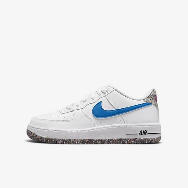 White / Mint / Pink / Light Blue Nike Air Force 1 LV8 Older Kids\' Sneakers | NK549XQG