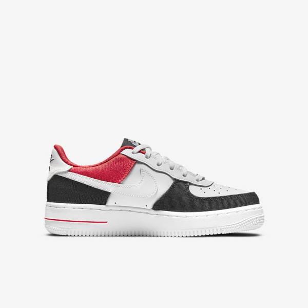 White / Navy / Red / White Nike Air Force 1 LV8 Older Kids' Sneakers | NK581UTN