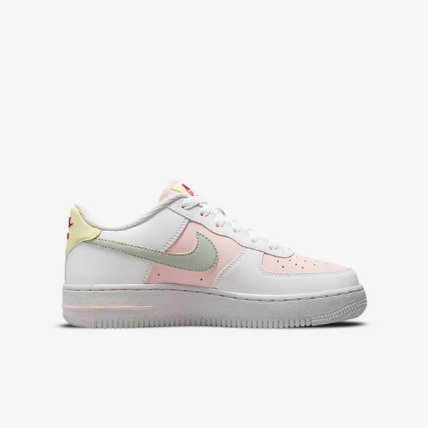 White Nike Air Force 1 Impact Older Kids' Sneakers | NK028FBP