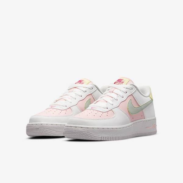 White Nike Air Force 1 Impact Older Kids' Sneakers | NK028FBP