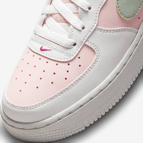 White Nike Air Force 1 Impact Older Kids' Sneakers | NK028FBP