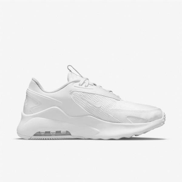 White Nike Air Max Bolt Women's Sneakers | NK697HLU