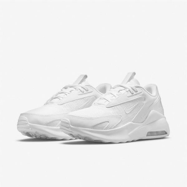 White Nike Air Max Bolt Women's Sneakers | NK697HLU