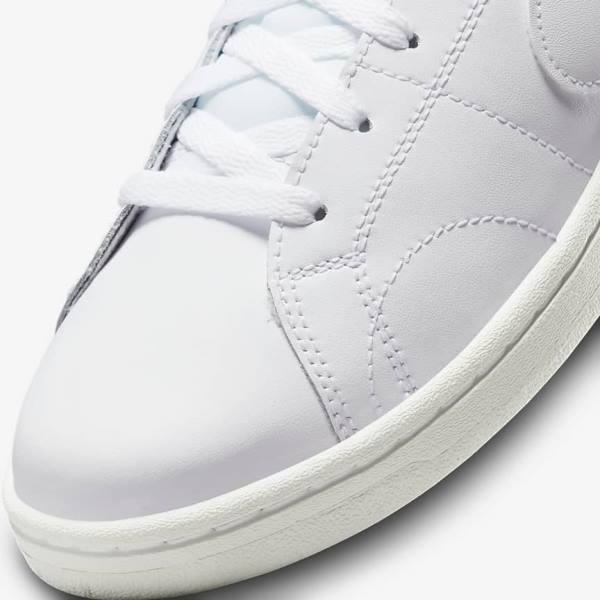 White Nike Court Royale 2 Mid Women's Sneakers | NK792GPM