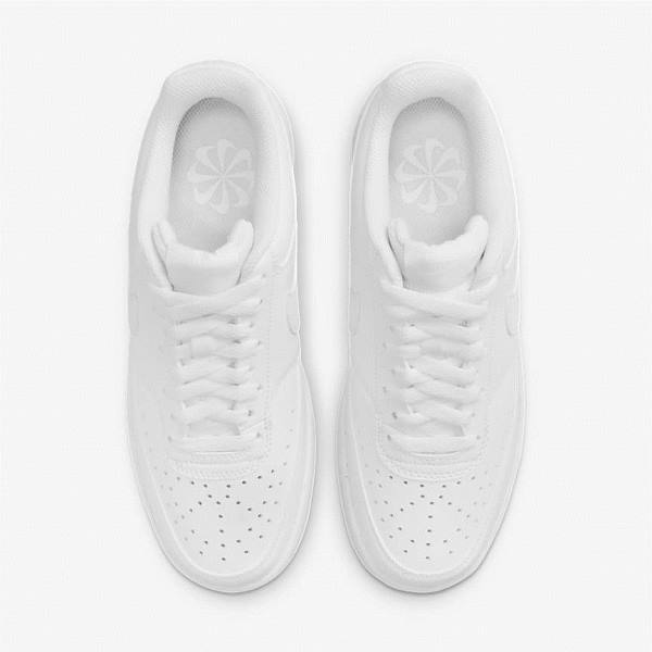 White Nike Court Vision Low Next Nature Women's Sneakers | NK231RUF