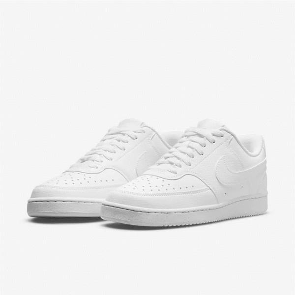 White Nike Court Vision Low Next Nature Women's Sneakers | NK231RUF