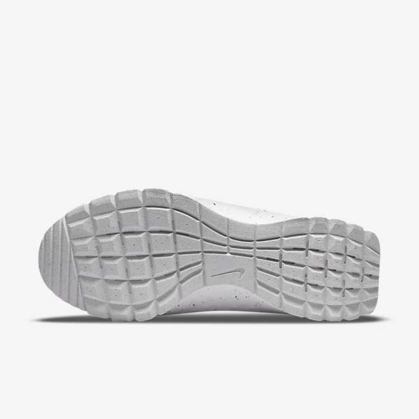 White Nike Crater Remixa Men's Sneakers | NK304SXR