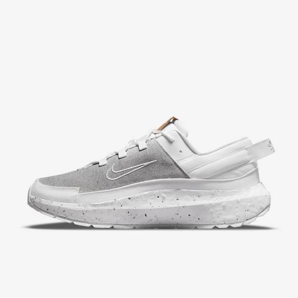 White Nike Crater Remixa Men\'s Sneakers | NK304SXR