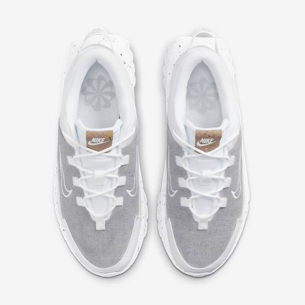 White Nike Crater Remixa Women's Sneakers | NK905EFR