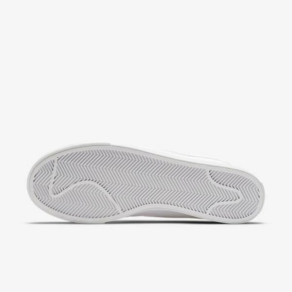 White Nike NikeCourt Legacy Canvas Women's Sneakers | NK072BOE