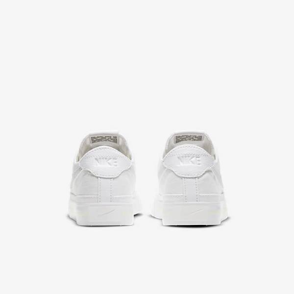 White Nike NikeCourt Legacy Canvas Women's Sneakers | NK072BOE