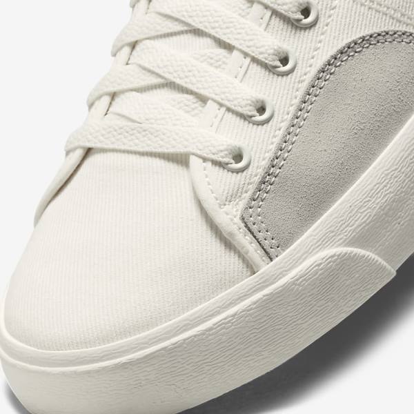 White Nike SB BLZR Court Mid Premium Men's Skate Shoes | NK051CEB