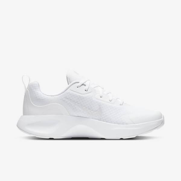 White Nike Wearallday Women's Sneakers | NK270DZX