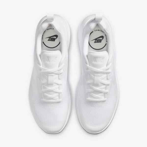 White Nike Wearallday Women's Sneakers | NK270DZX