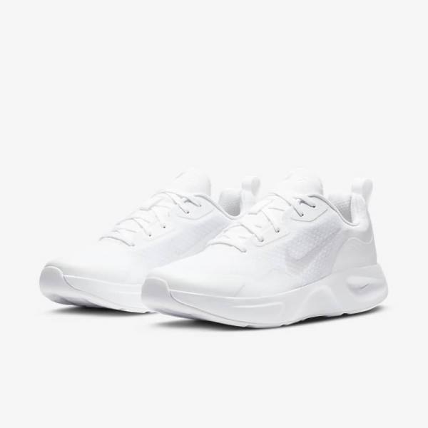 White Nike Wearallday Women's Sneakers | NK270DZX