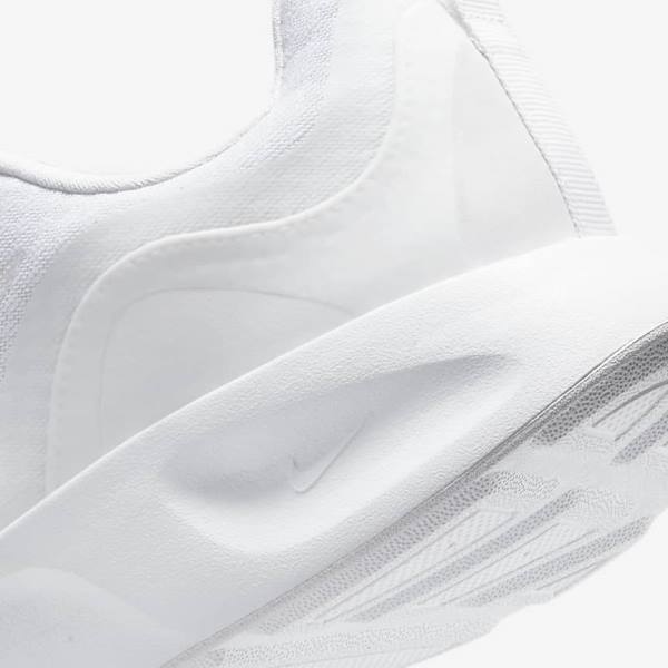 White Nike Wearallday Women's Sneakers | NK270DZX