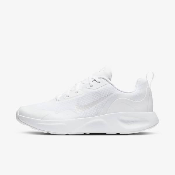 White Nike Wearallday Women\'s Sneakers | NK270DZX