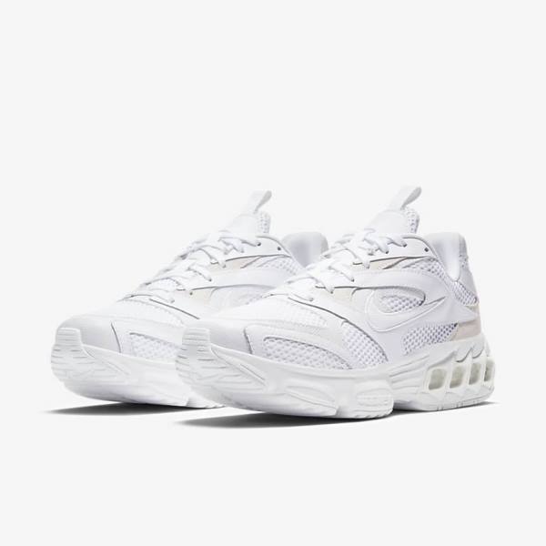 White Nike Zoom Air Fire Women's Sneakers | NK205SBF