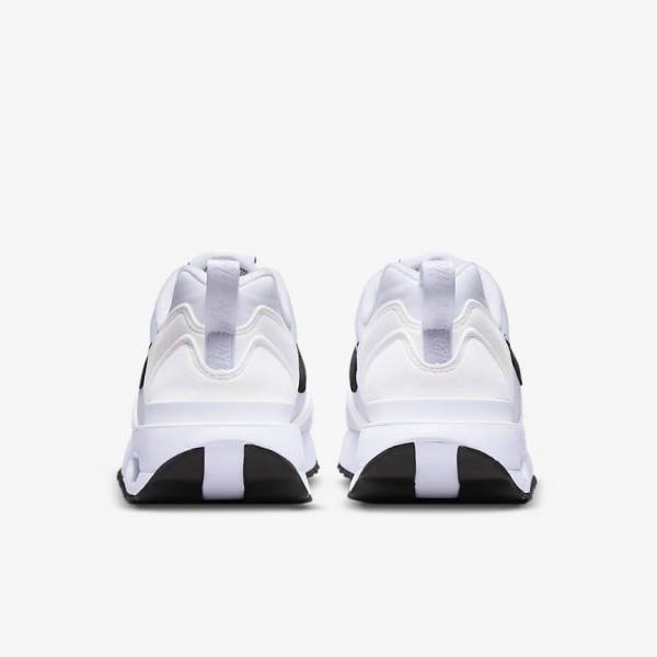 White / Orange / Black Nike Air Max Dawn Women's Sneakers | NK389TZM