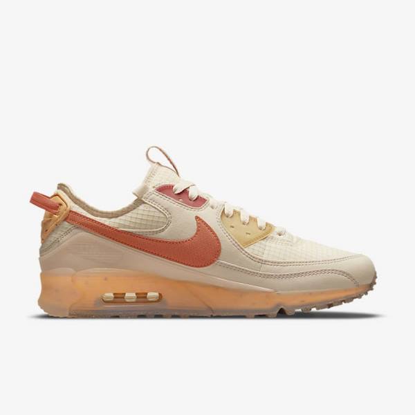 White / Orange / Pink / Yellow Nike Air Max Terrascape 90 Men's Sneakers | NK132WLG