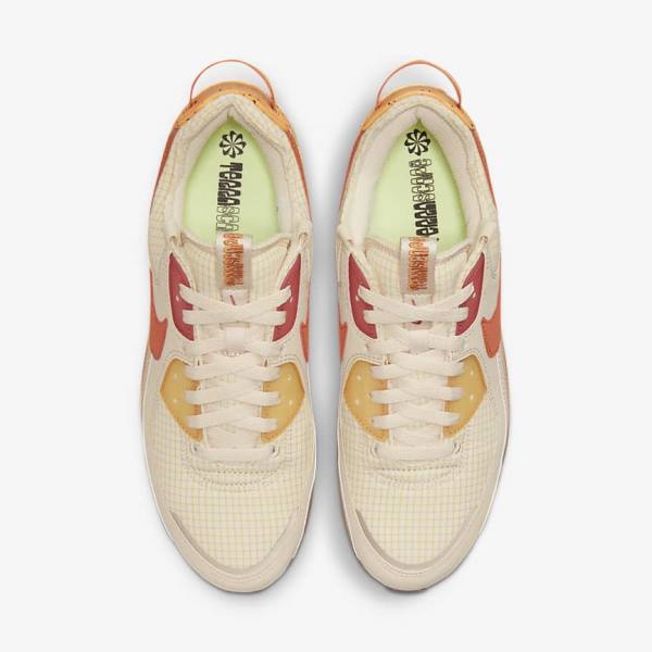 White / Orange / Pink / Yellow Nike Air Max Terrascape 90 Men's Sneakers | NK132WLG