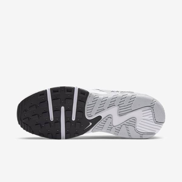 White / Platinum / Black Nike Air Max Excee Women's Sneakers | NK648MTL