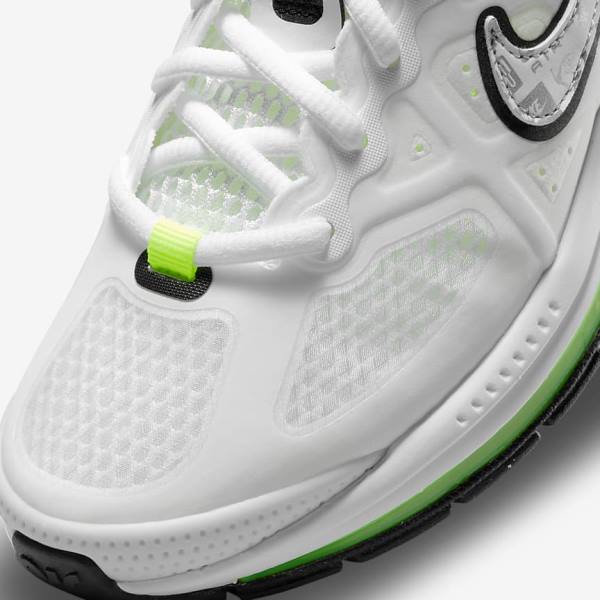 White / Platinum / Black Nike Air Max Genome Older Kids' Sneakers | NK251FED