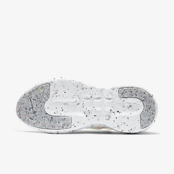 White / Platinum / Grey Nike Crater Impact Women's Sneakers | NK895YNO