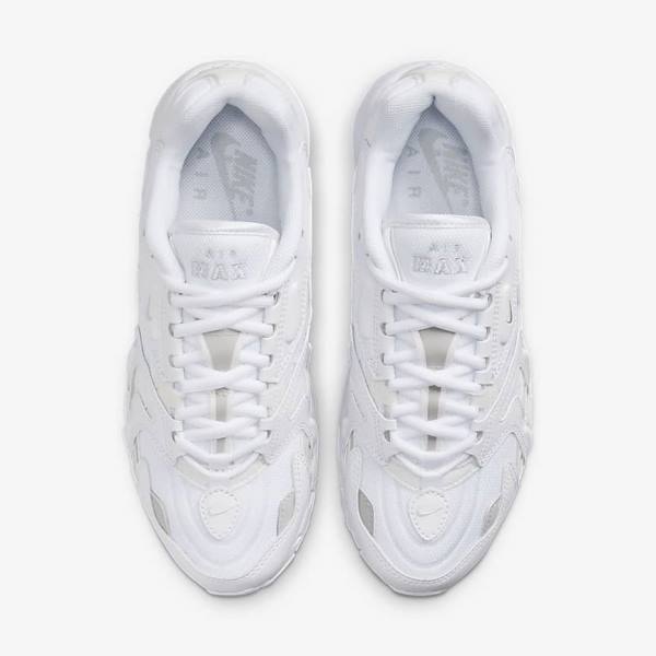 White / Platinum / Metal Silver / White Nike Air Max 96 2 Women's Sneakers | NK253BPF