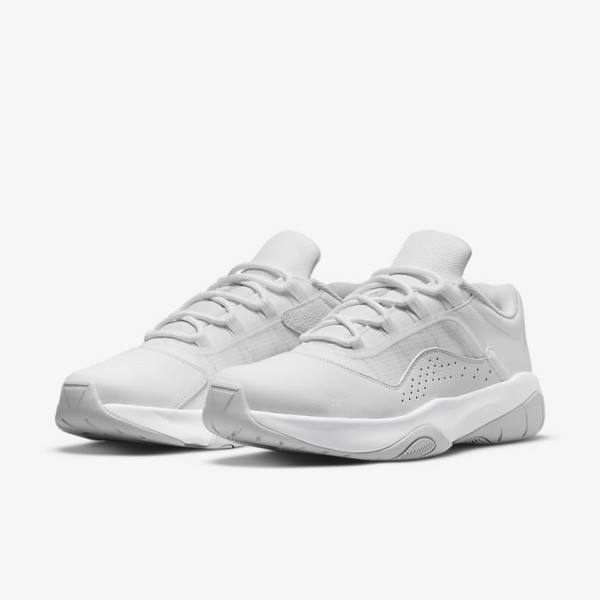 White / Platinum Nike Air Jordan 11 CMFT Low Men's Jordan Shoes | NK421HSG