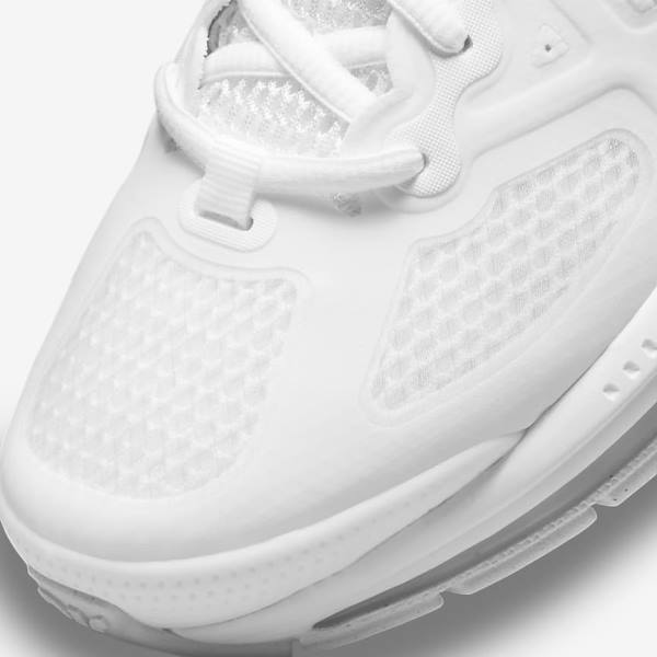 White / Platinum / White Nike Air Max Genome Women's Sneakers | NK170KYM