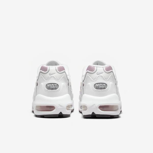 White / Purple / Pink / Purple Nike Air Max 96 2 Women's Sneakers | NK398DTL