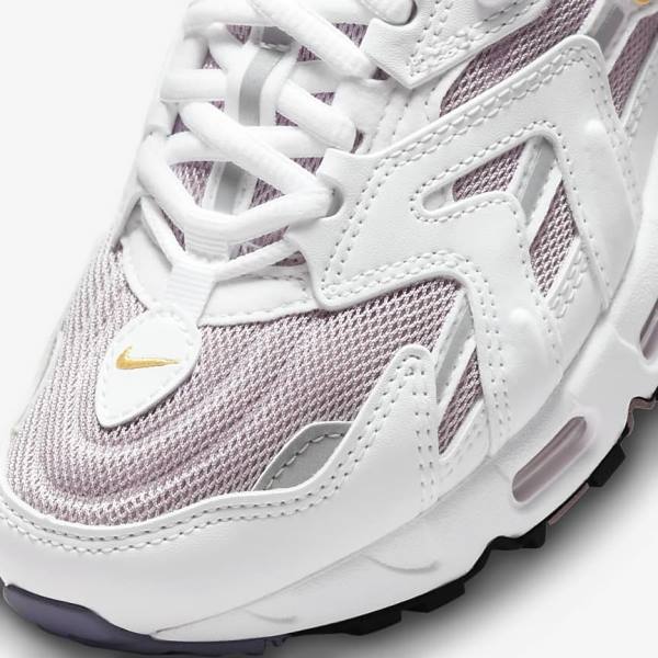 White / Purple / Pink / Purple Nike Air Max 96 2 Women's Sneakers | NK398DTL