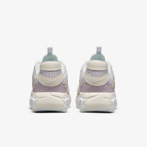 White / Purple / White Nike Zoom Air Fire Women's Sneakers | NK840XZD