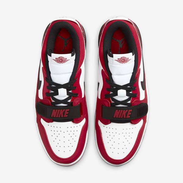 White / Red / Black Nike Air Jordan Legacy 312 Low Men's Sneakers | NK213JDS