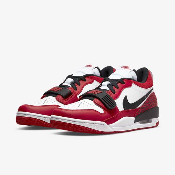 White / Red / Black Nike Air Jordan Legacy 312 Low Men's Sneakers | NK213JDS