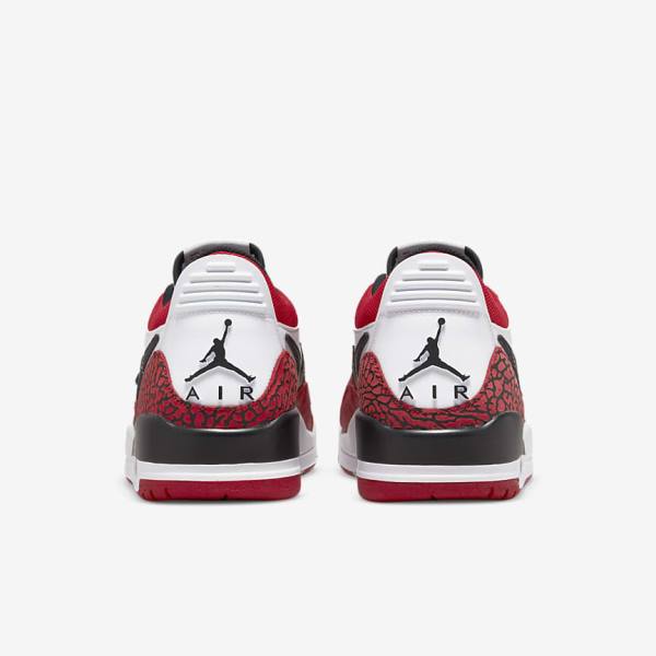 White / Red / Black Nike Air Jordan Legacy 312 Low Men's Sneakers | NK213JDS