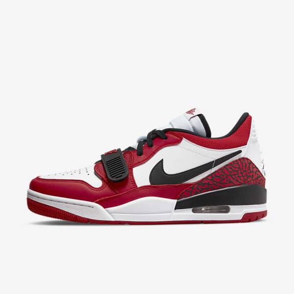 White / Red / Black Nike Air Jordan Legacy 312 Low Men\'s Sneakers | NK213JDS