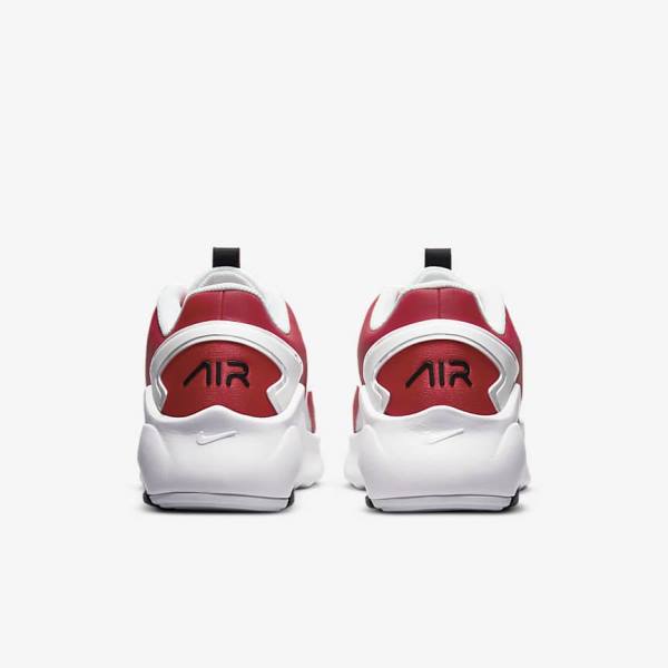 White / Red / Black Nike Air Max Bolt Men's Sneakers | NK907TQU