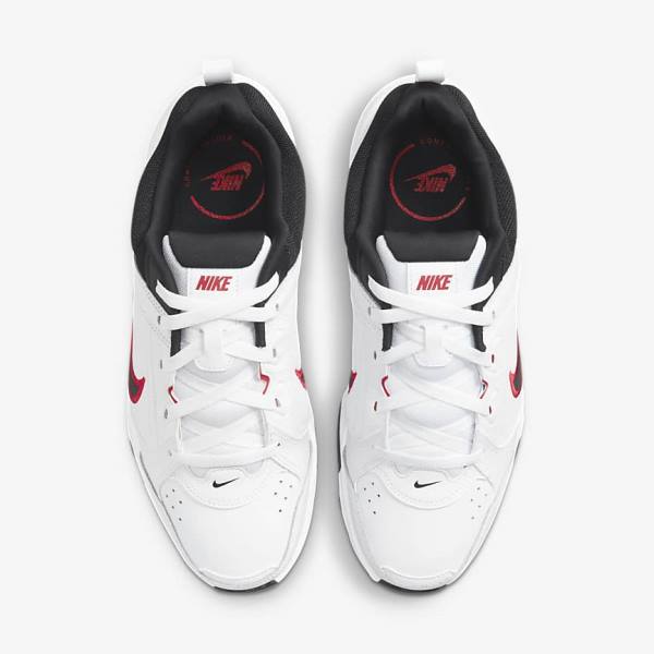 White / Red / Black Nike Defy All Day Men's Training Shoes | NK091BAJ