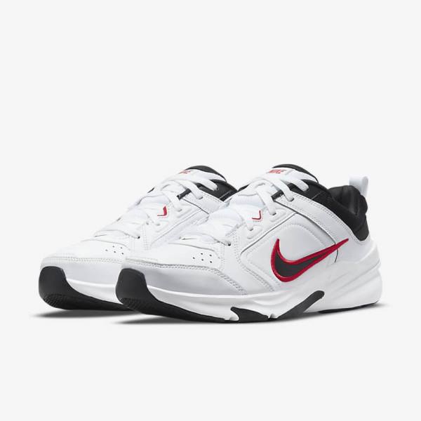 White / Red / Black Nike Defy All Day Men's Training Shoes | NK091BAJ