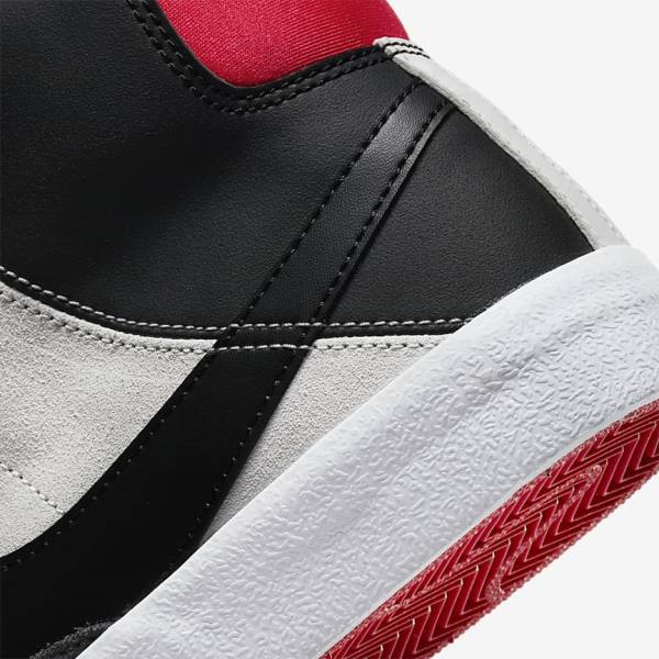 White / Red / Light Grey / Black Nike Blazer Mid 77 SE Dance Older Kids' Sneakers | NK042CBP