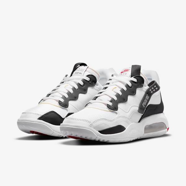 White / Red / Light Grey / Black Nike Jordan MA2 Men's Sneakers | NK054EZO