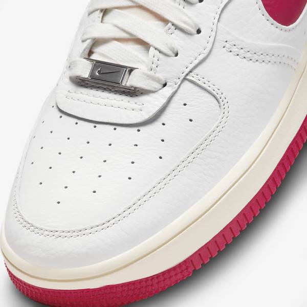 White / Red Nike Air Force 1 Sculpt Women's Sneakers | NK509QLE