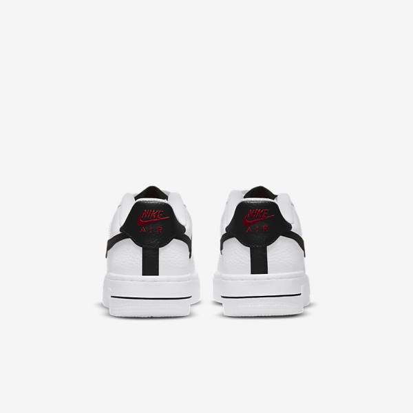 White / Red / White / Black Nike Air Force 1 LV8 Older Kids' Sneakers | NK241UVW