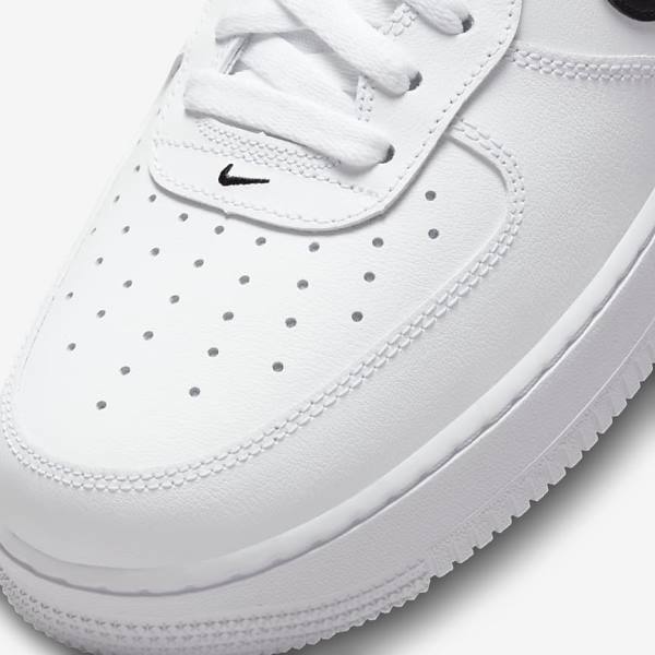 White / Yellow / Black Nike Air Force 1 07 LV8 Men's Sneakers | NK182XBP