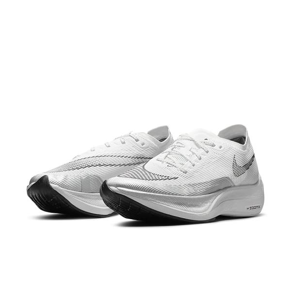 White / Yellow / Blue Nike ZoomX Vaporfly Next% 2 Road Racing Women's Running Shoes | NK541HJM