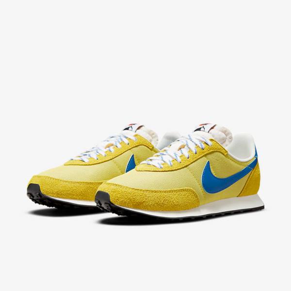 Yellow / Gold / Royal Nike Waffle Trainer 2 SD Men's Sneakers | NK305JQX