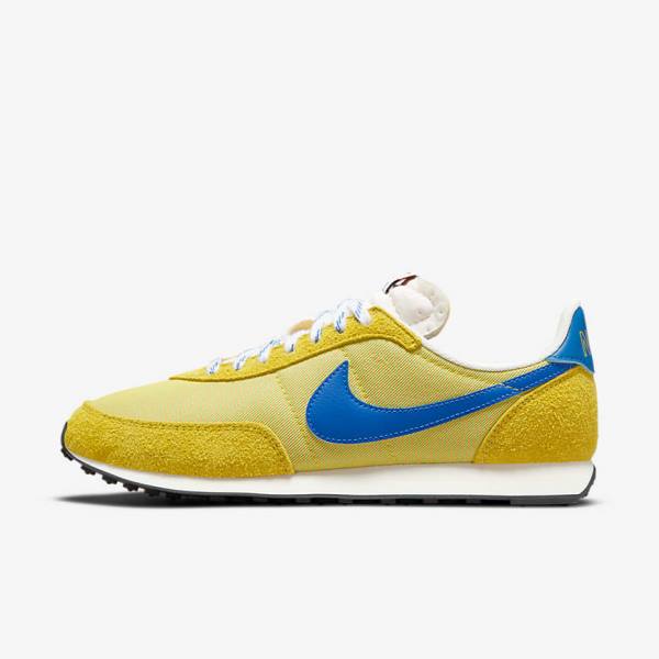 Yellow / Gold / Royal Nike Waffle Trainer 2 SD Men\'s Sneakers | NK305JQX