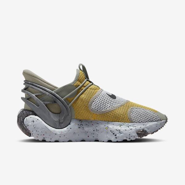 Yellow / Grey / Black Nike Glide FlyEase Men's Sneakers | NK253DSE